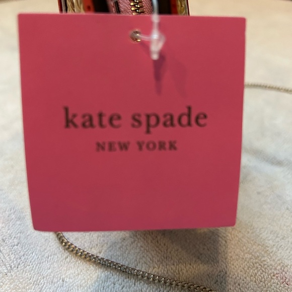 Kate spade wing it coin purse with gold chain - Picture 8 of 9